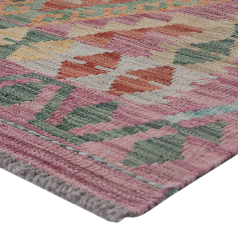 Kelim Rug - Splash - 128 x 83 cm - multicolored