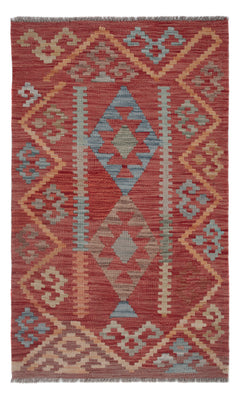 Kelim Rug - Splash - 119 x 72 cm - multicolored