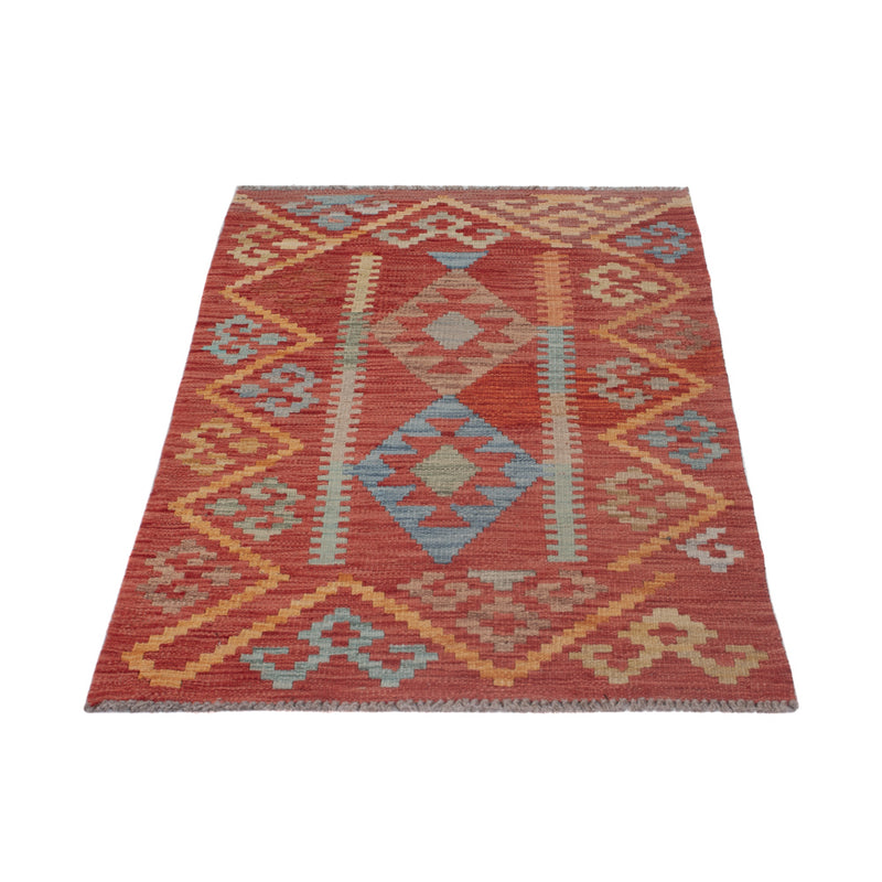 Kelim Rug - Splash - 119 x 72 cm - multicolored