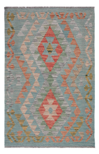Kelim Rug - Splash - 123 x 81 cm - multicolored