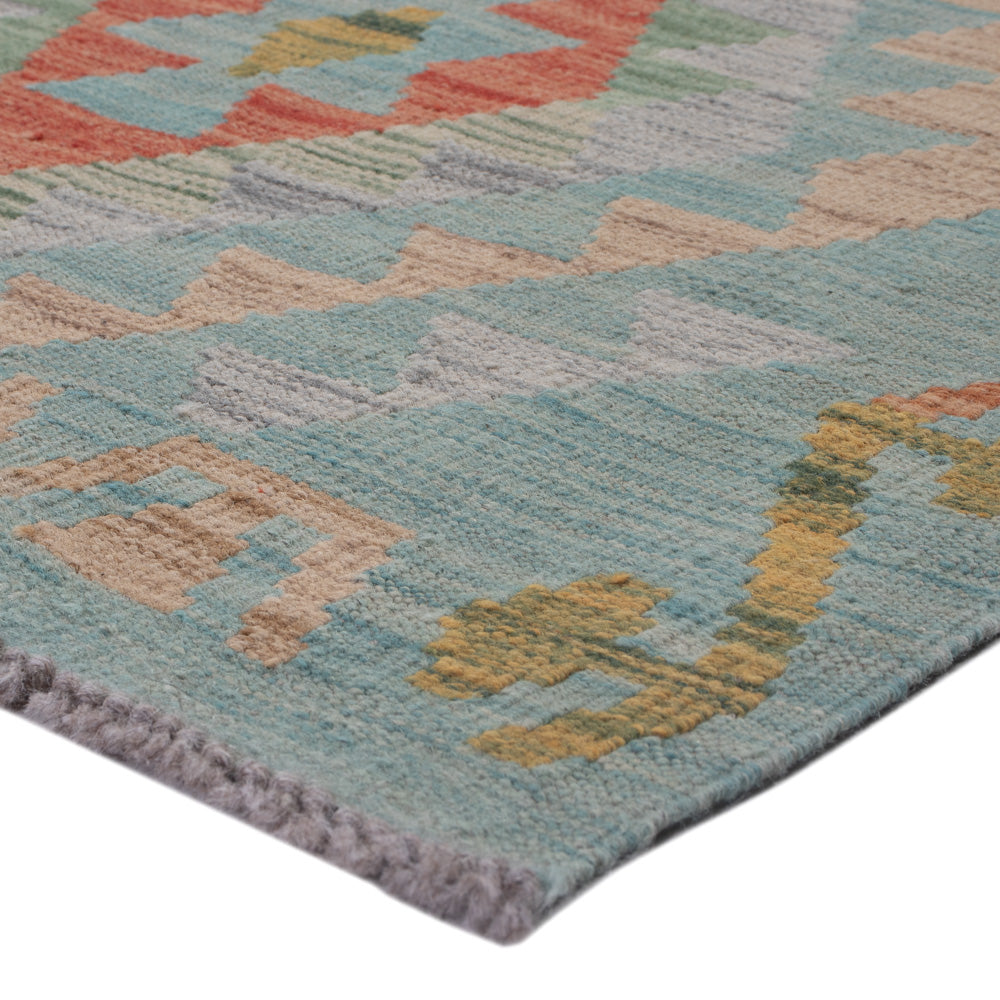 Kelim Rug - Splash - 123 x 81 cm - multicolored
