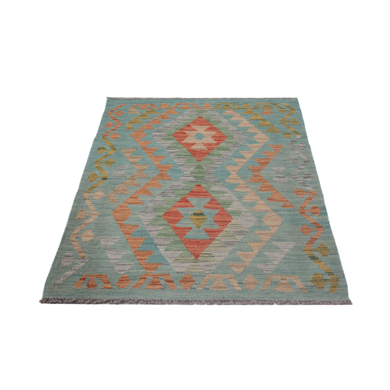 Kelim Rug - Splash - 123 x 81 cm - multicolored
