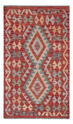Kelim Rug - Splash - 130 x 80 cm - multicolored
