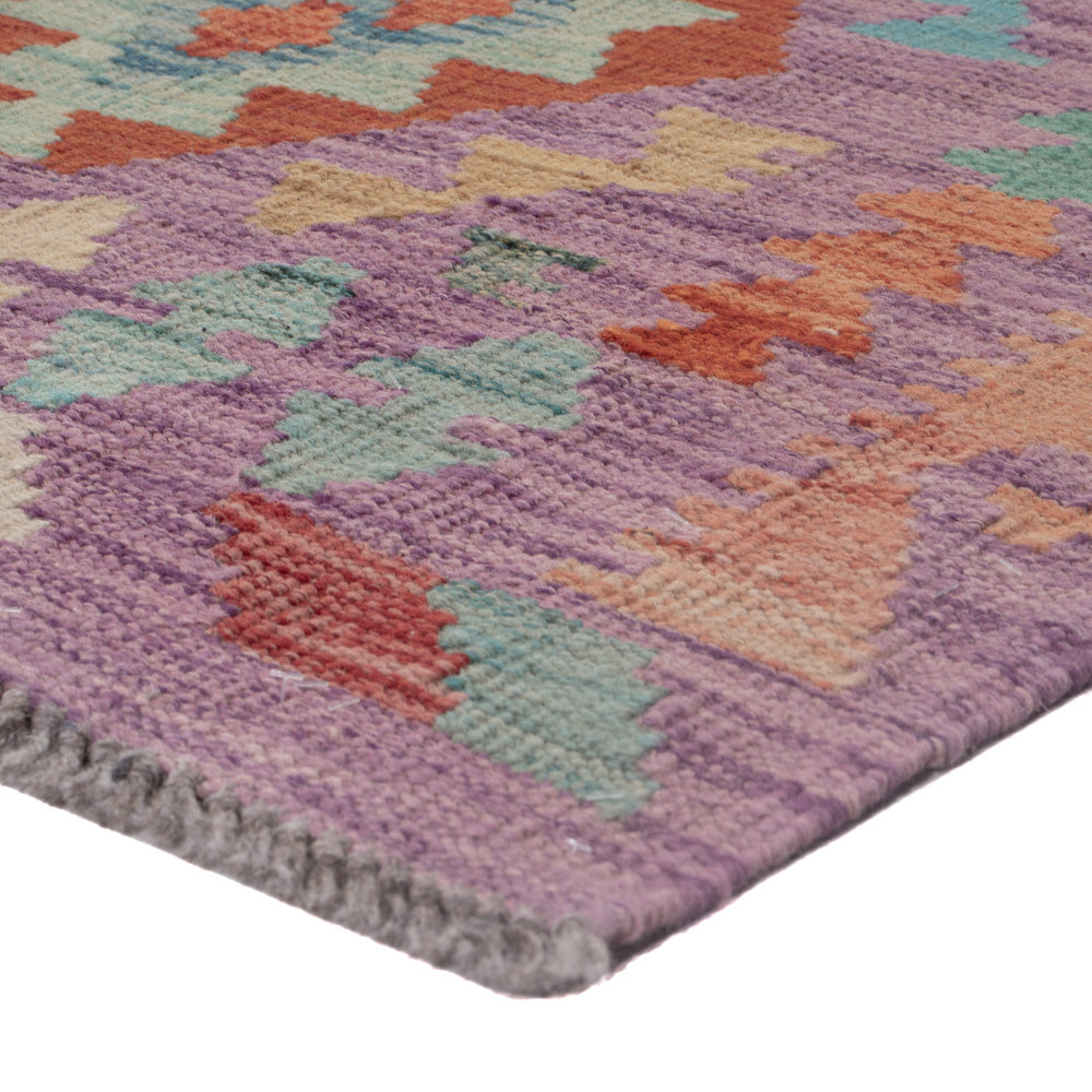 Kelim Rug - Splash - 135 x 80 cm - multicolored