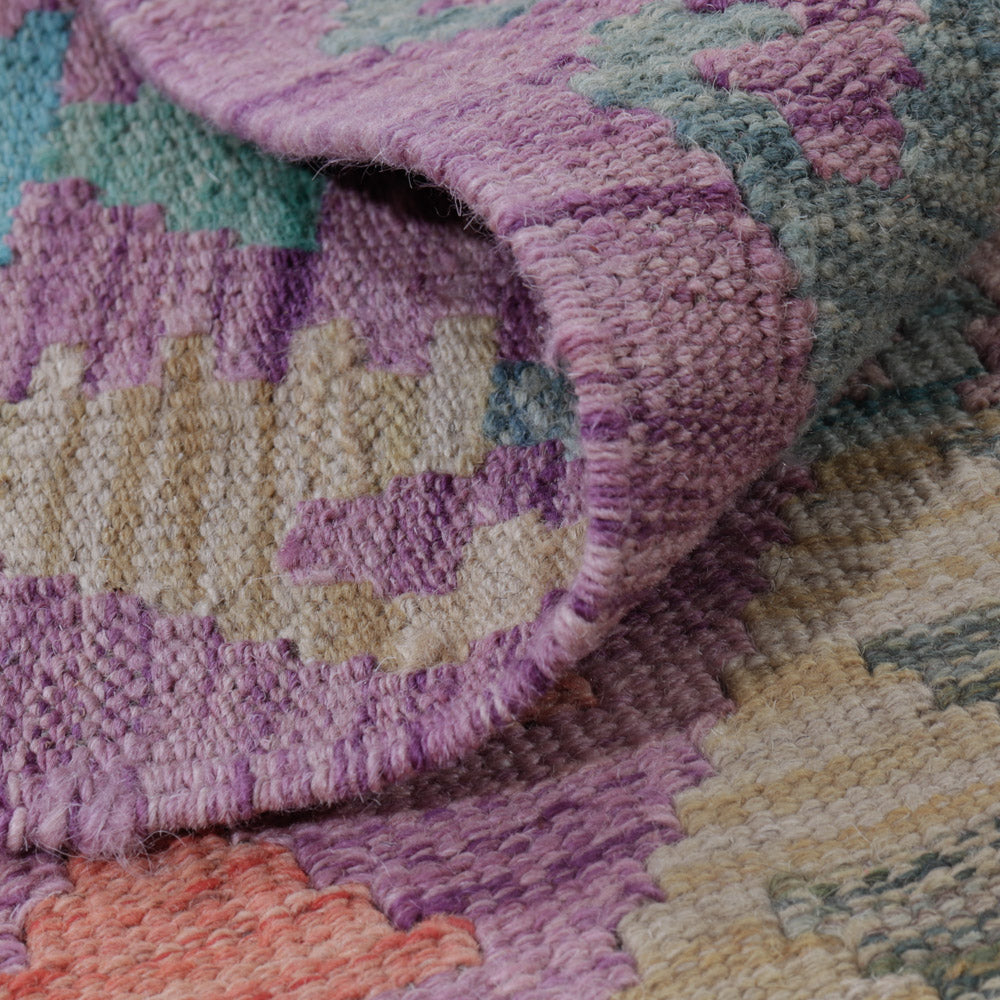 Kelim Rug - Splash - 135 x 80 cm - multicolored