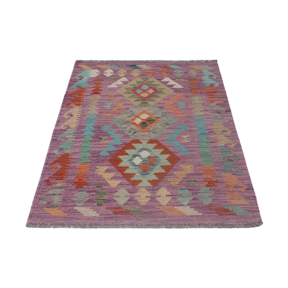 Kelim Rug - Splash - 135 x 80 cm - multicolored