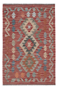 Kelim Rug - Splash - 125 x 80 cm - multicolored