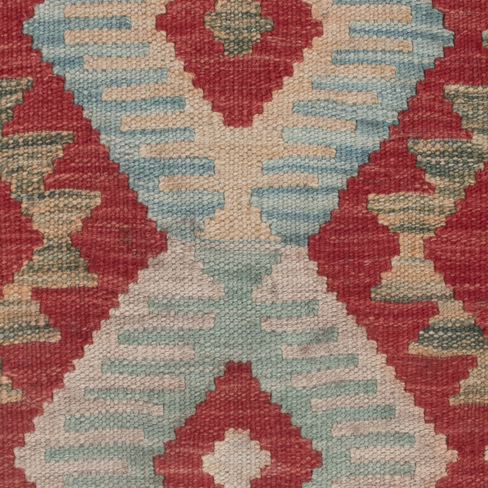 Kelim Rug - Splash - 131 x 77 cm - multicolored