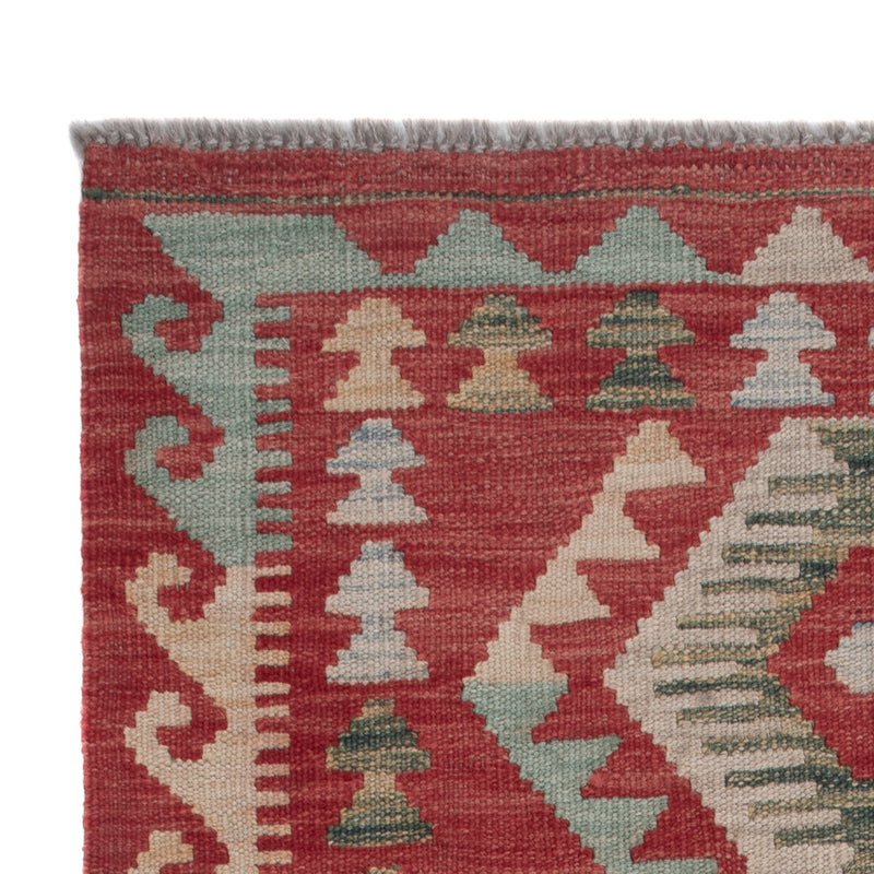 Kelim Rug - Splash - 131 x 77 cm - multicolored