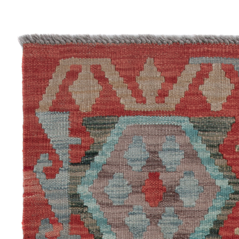 Kelim Rug - Splash - 124 x 72 cm - multicolored