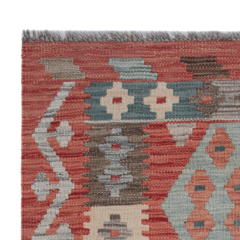 Kelim Teppich - Splash - 123 x 82 cm - mehrfarbig