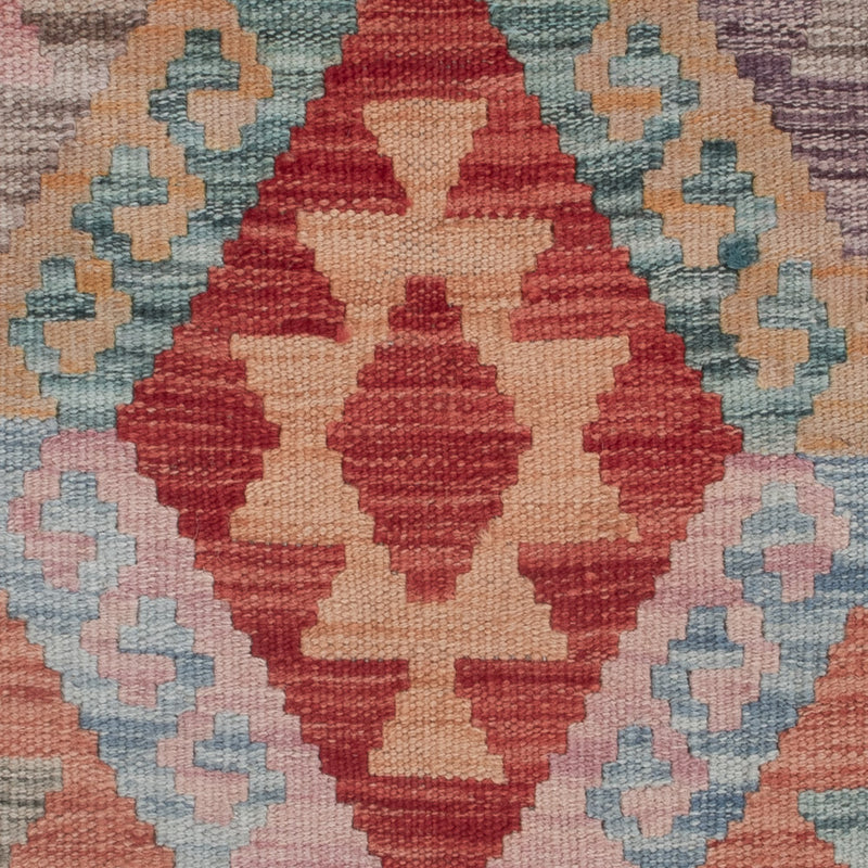 Kelim Rug - Splash - 129 x 82 cm - multicolored