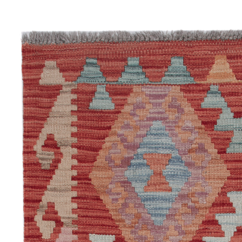 Kelim Rug - Splash - 129 x 82 cm - multicolored