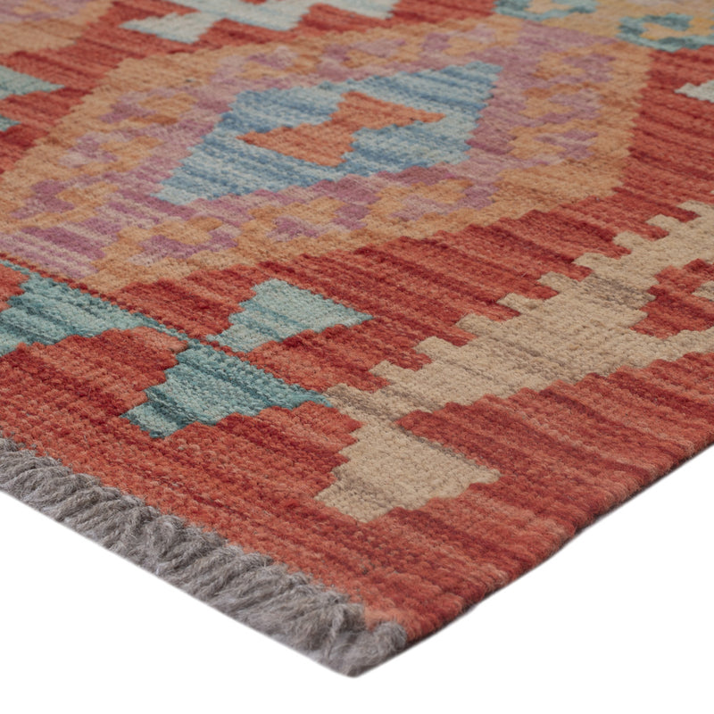 Kelim Rug - Splash - 129 x 82 cm - multicolored