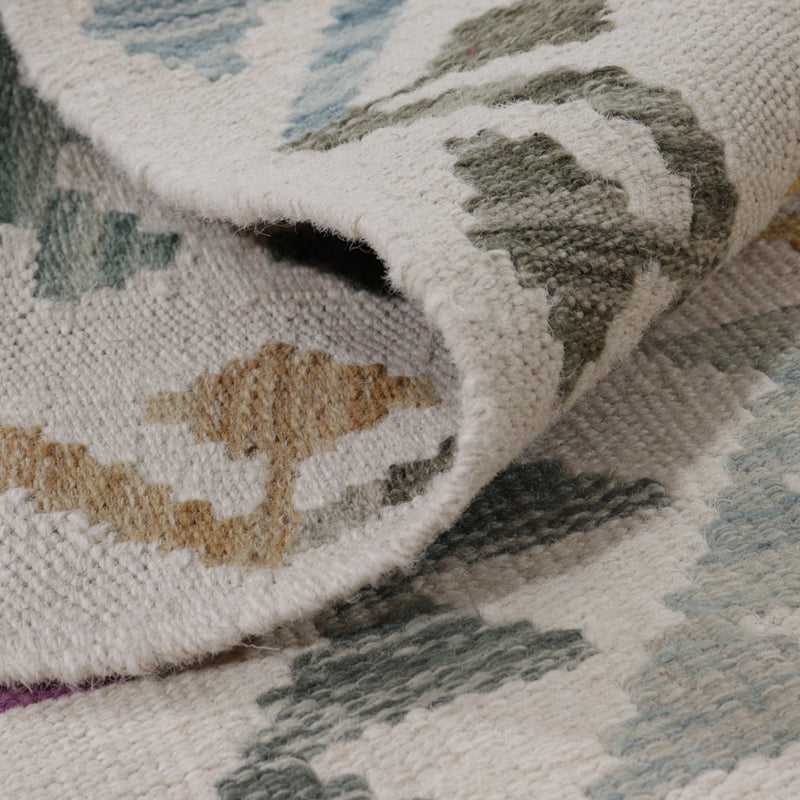 Kelim Rug - Splash - 134 x 87 cm - multicolored