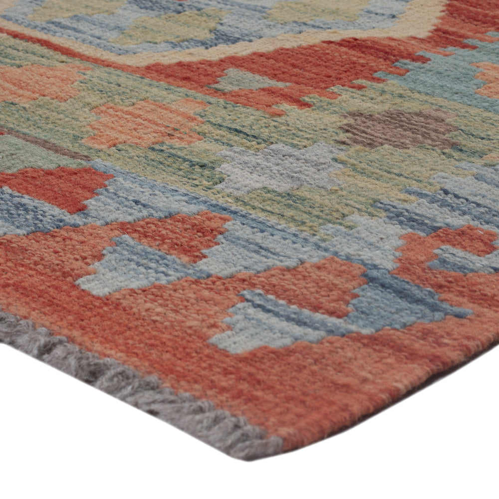 Kelim Rug - Splash - 131 x 80 cm - multicolored