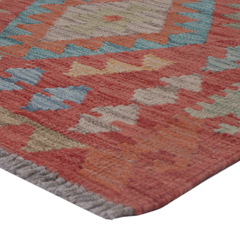 Kelim Rug - Splash - 147 x 77 cm - multicolored
