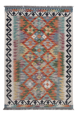 Kelim Rug - Splash - 118 x 77 cm - multicolored
