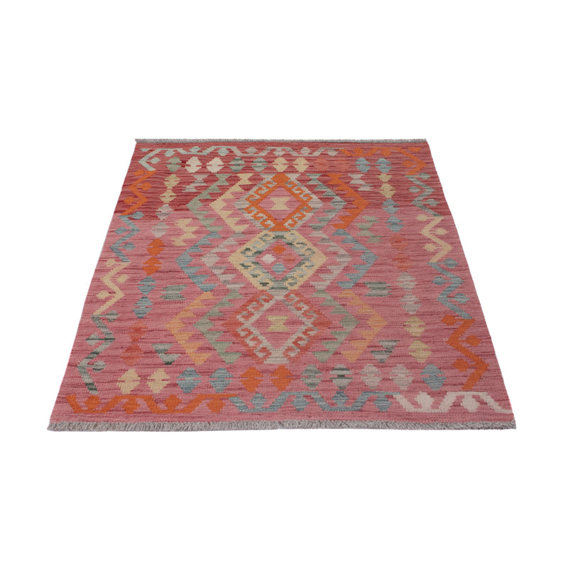 Kelim Rug - Splash - 127 x 86 cm - multicolored