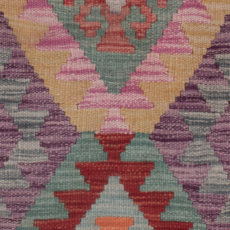 Kelim Rug - Splash - 126 x 78 cm - multicolored