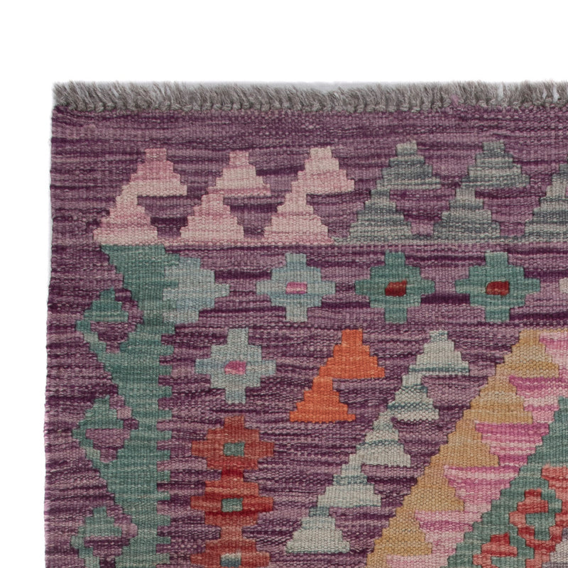Kelim Rug - Splash - 126 x 78 cm - multicolored