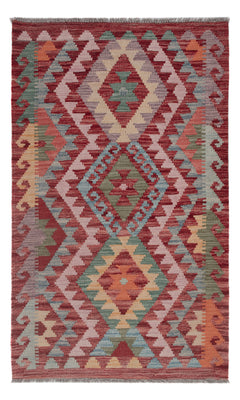 Kelim Rug - Splash - 122 x 75 cm - multicolored