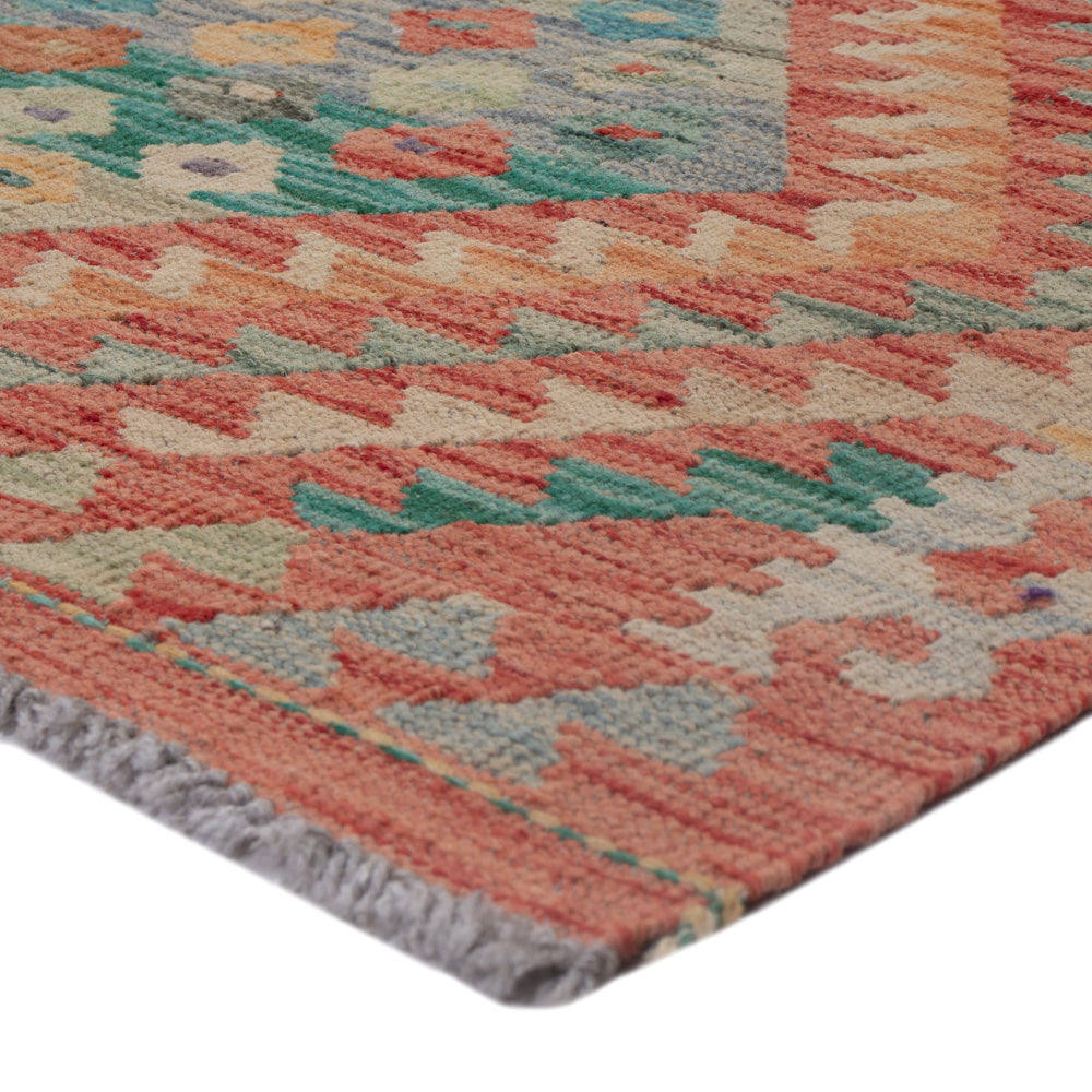 Kelim Rug - Splash - 130 x 83 cm - multicolored