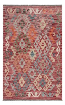 Kelim Rug - Splash - 126 x 81 cm - multicolored