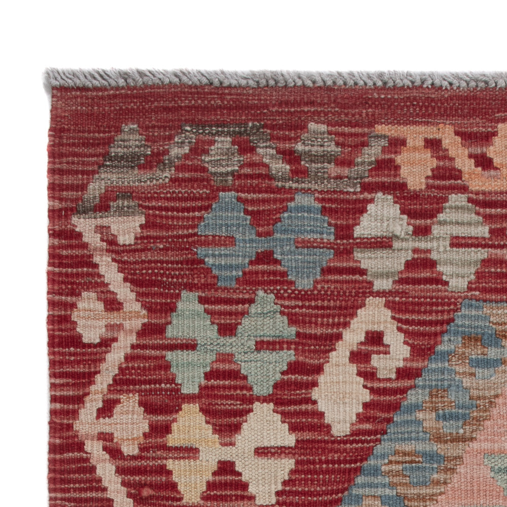 Kelim Teppich - Splash - 124 x 78 cm - mehrfarbig