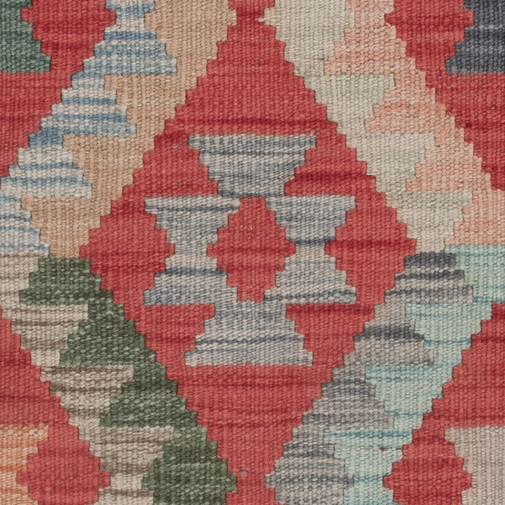 Kelim Teppich - Splash - 124 x 81 cm - mehrfarbig