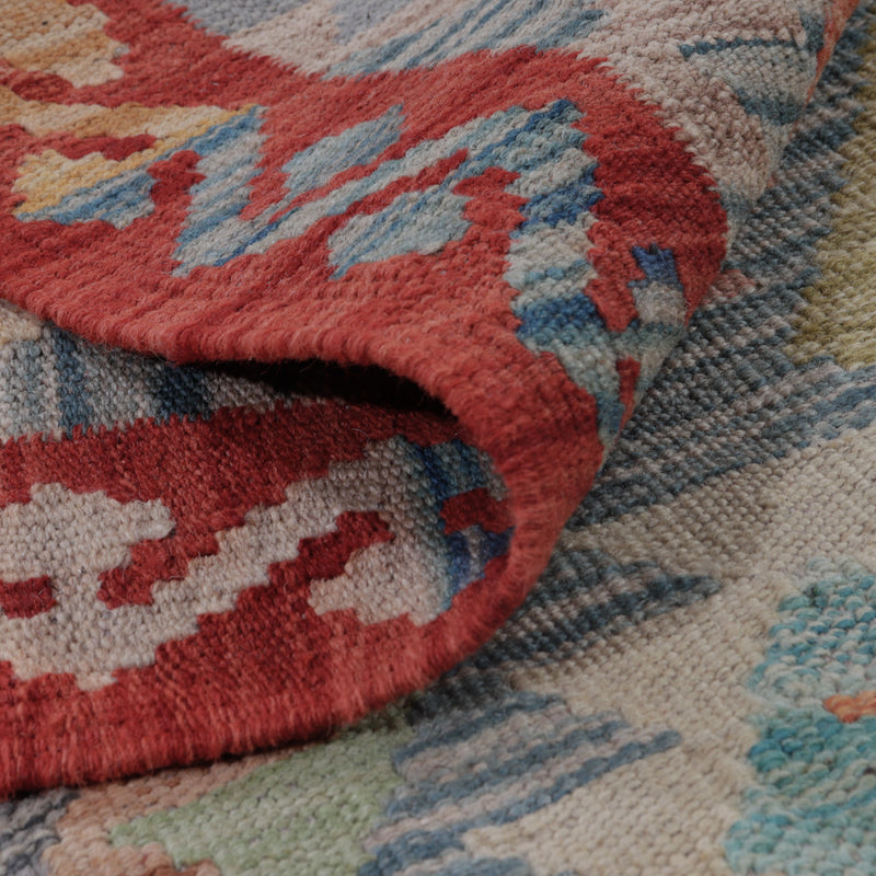 Kelim Rug - Splash - 127 x 81 cm - multicolored