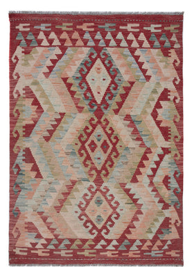 Kelim Rug - Splash - 123 x 90 cm - multicolored