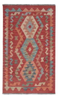 Kelim Rug - Splash - 121 x 74 cm - multicolored