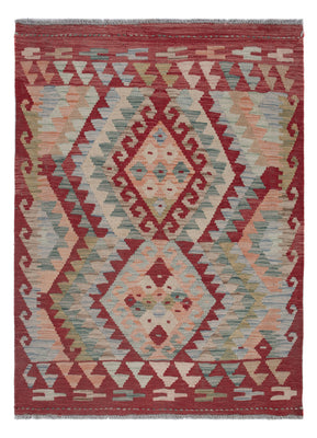 Kelim Rug - Splash - 113 x 87 cm - multicolored