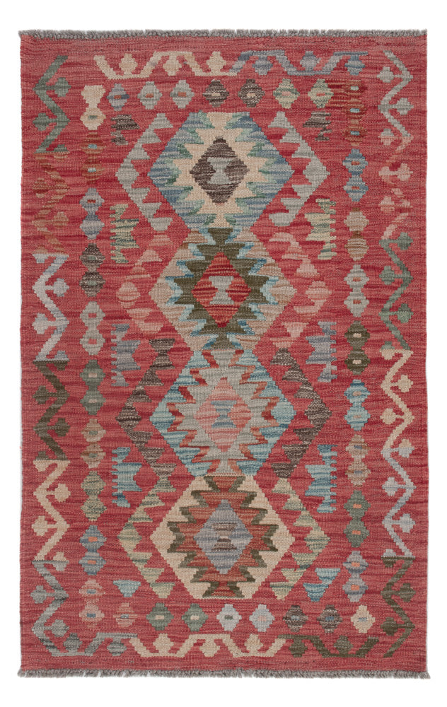 Kelim Rug - Splash - 130 x 81 cm - multicolored