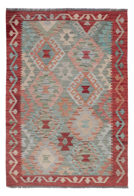 Kelim Rug - Splash - 123 x 86 cm - multicolored