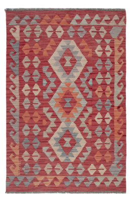 Kelim Rug - Splash - 119 x 82 cm - multicolored