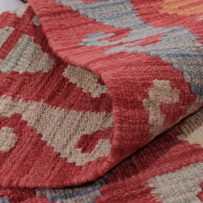 Kelim Rug - Splash - 119 x 82 cm - multicolored