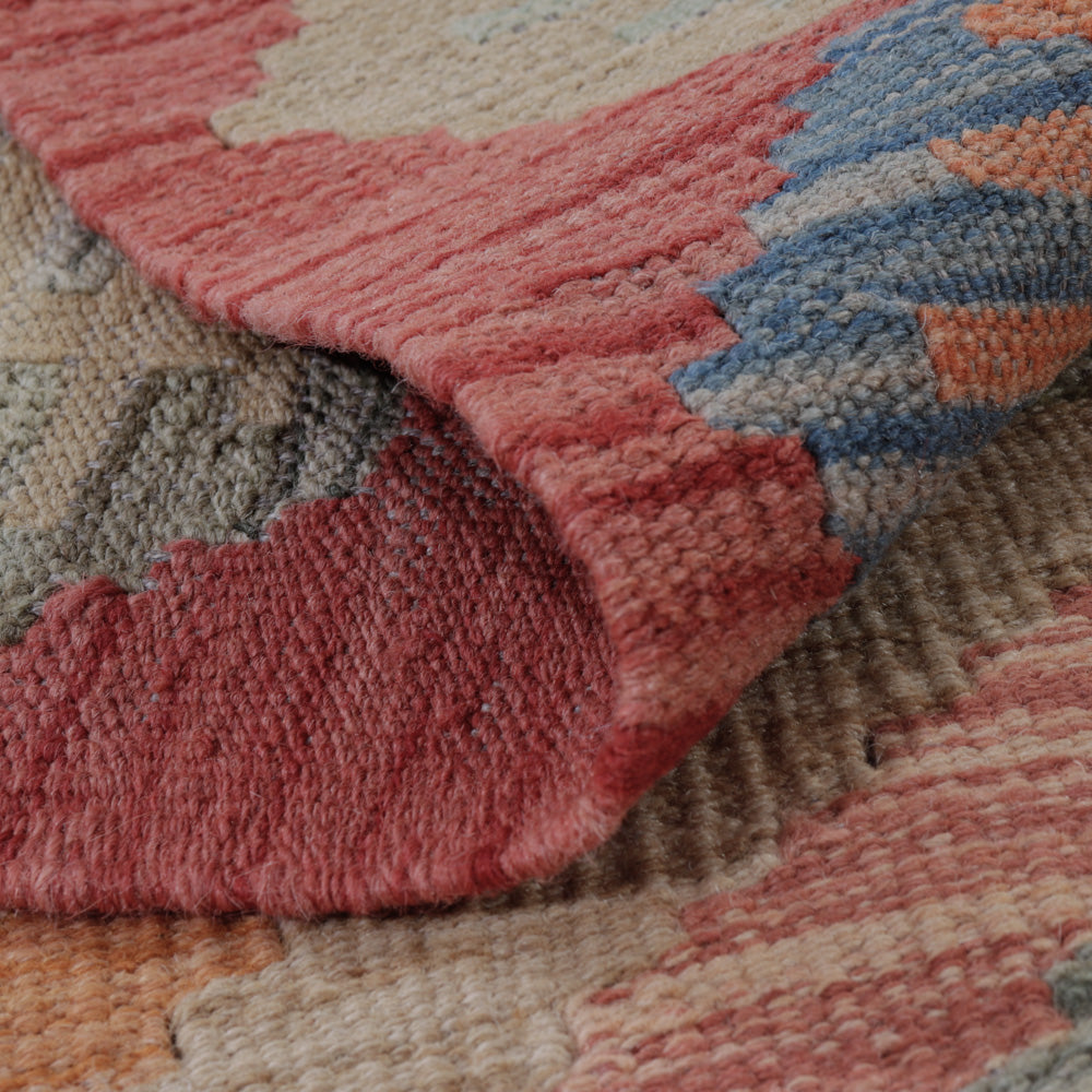 Kelim Rug - Splash - 117 x 79 cm - multicolored