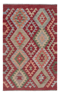 Kelim Rug - Splash - 122 x 80 cm - multicolored