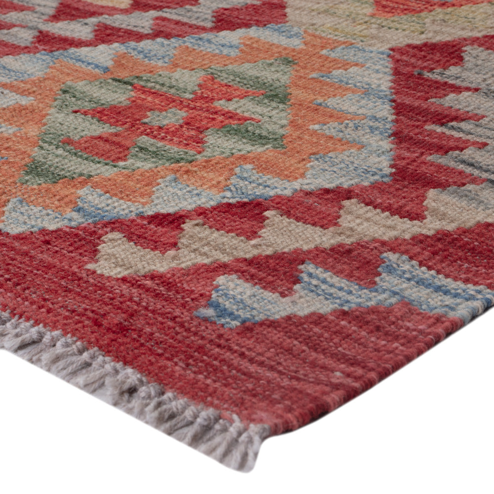Kelim Rug - Splash - 122 x 80 cm - multicolored