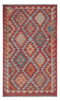 Kelim Rug - Splash - 131 x 80 cm - multicolored