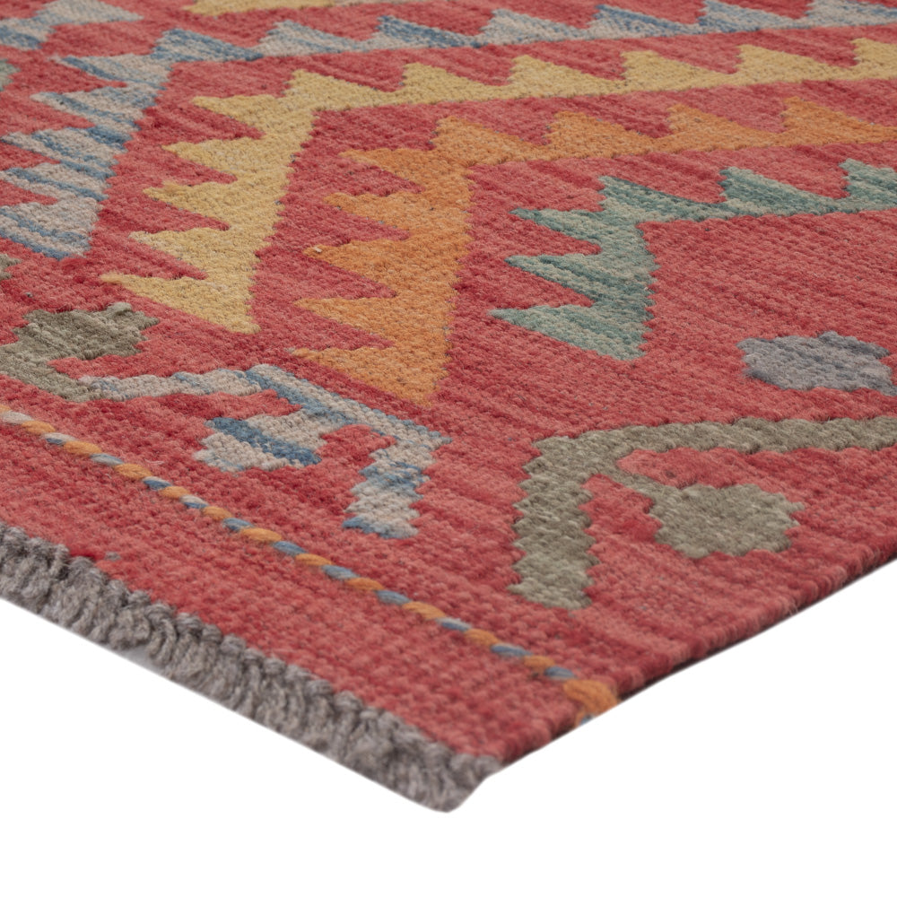 Kelim Rug - Splash - 128 x 81 cm - multicolored