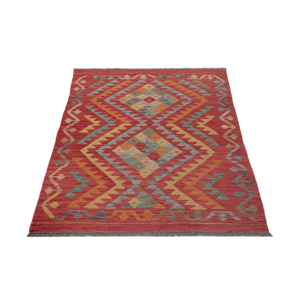 Kelim Rug - Splash - 128 x 81 cm - multicolored