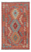 Kelim Rug - Splash - 125 x 74 cm - multicolored