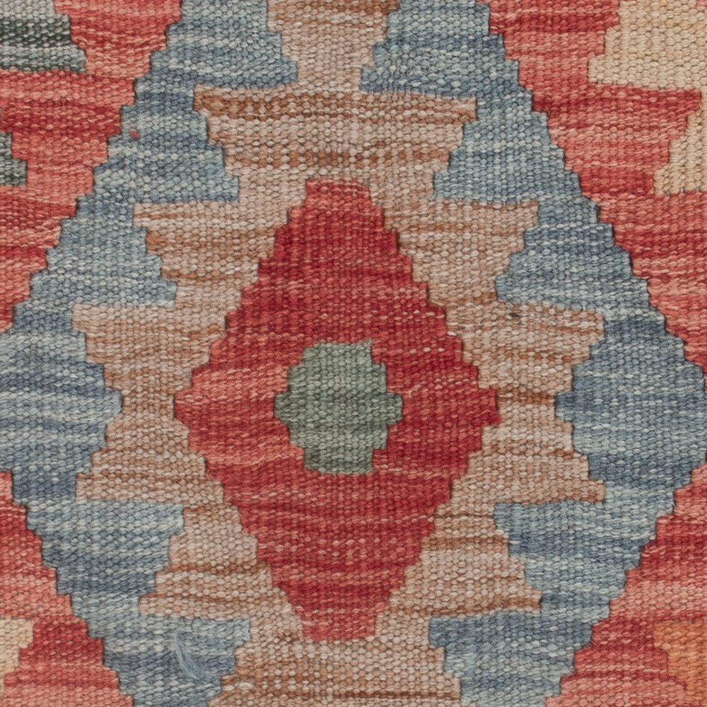 Kelim Rug - Splash - 125 x 74 cm - multicolored