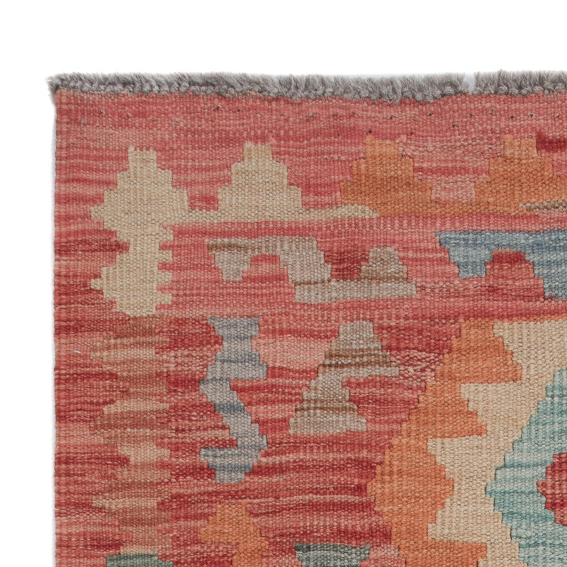 Kelim Rug - Splash - 125 x 74 cm - multicolored