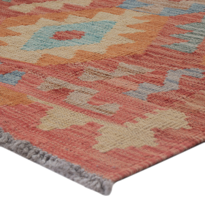 Kelim Rug - Splash - 125 x 74 cm - multicolored