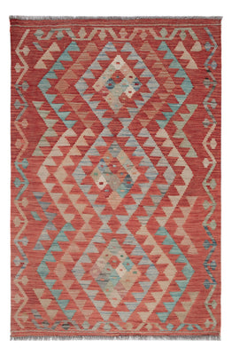 Kelim Teppich - Splash - 132 x 87 cm - mehrfarbig