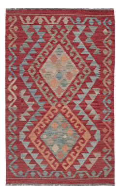 Kelim Rug - Splash - 122 x 76 cm - multicolored